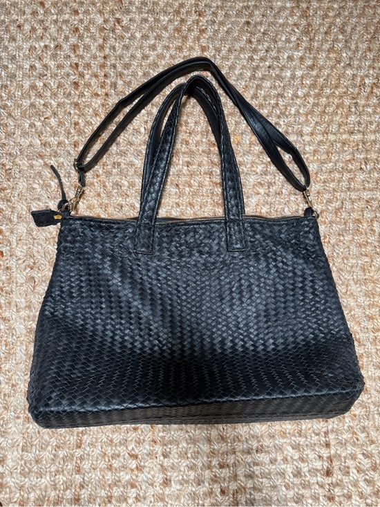 Handbags - Leather woven bag